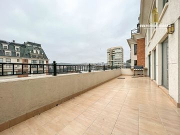 Viña Del Mar. Venta Duplex 4d Con Terraza Y Vista Al Mar - P
