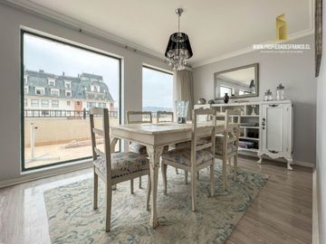 Viña Del Mar. Venta Duplex 4d Con Terraza Y Vista Al Mar - P