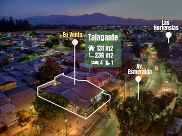 Casa En Venta En Talagante - Especial Para Negocio