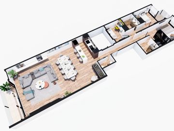 VENTA DEPARTAMENTO 3 AMBIENTES A ESTRENAR CHAUVIN