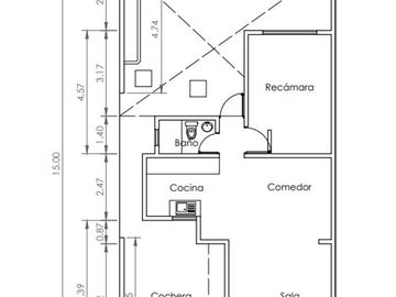 CASA EN VENTA EN HEROES DE NACOZARI, CIUDAD DEL CARMEN, CAMPECHE
