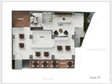Departamento en Glorieta Cibeles