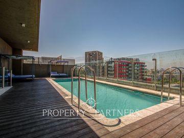 Amplio departamento con vista despejada / Manuel Montt / Alférez Real, Providencia