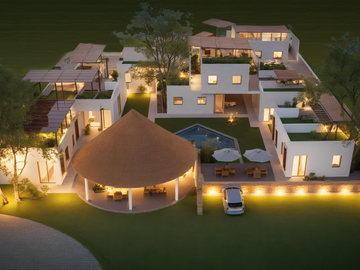 Villas en preventa, MINI LOFTS TICOPÓ a 20 min de Mérida, en Acanceh Yuc.