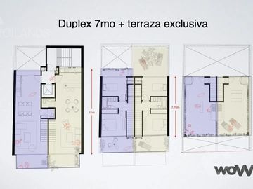 Venta Departamento 3 Ambientes con Balcón y Terraza en  Villa Urquiza