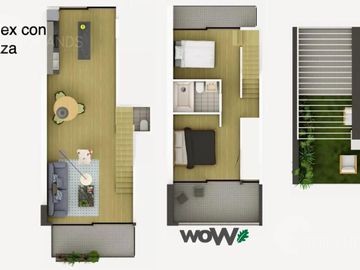 Venta Departamento 3 Ambientes con Balcón y Terraza en  Villa Urquiza