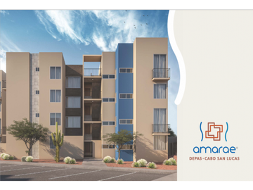 Departamento en venta en Los Cabos de 2 recamaras y amenidades en mesa colorada Cabo San Lucas
