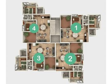 Departamento en venta en Los Cabos de 2 recamaras y amenidades en mesa colorada Cabo San Lucas