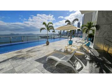 VALQUILER DE APARTAMENTO LINEA BLANCA AVENIDA BALBOA PH WATERS 257 JP