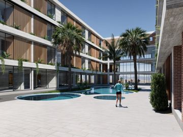 Venta Estudio amoblado y equipado. Punta Blanca. Sta Elena