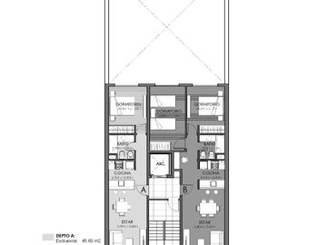 Departamento en venta de 1 dormitorio en barrio Pichincha