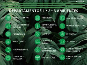 Departamento en venta de 1 dormitorio en Villa Luzuriaga