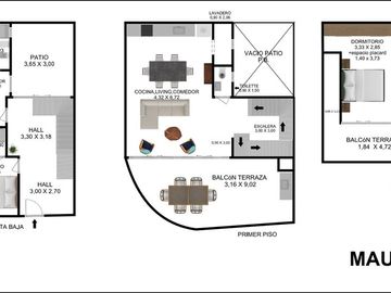 VENTA CASA 5 AMB.- BALCON TERRAZA - CHACARITA