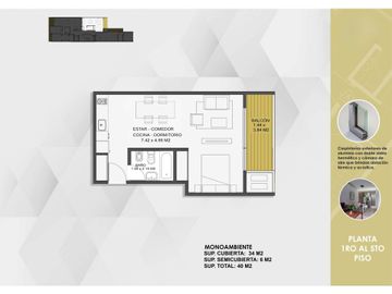VENTA 3 AMB C/BALCON. DE POZO.AMENITIES VILLA LURO