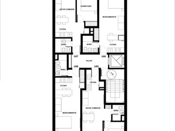 Departamento de 1 dormitorio en venta zona Centro
