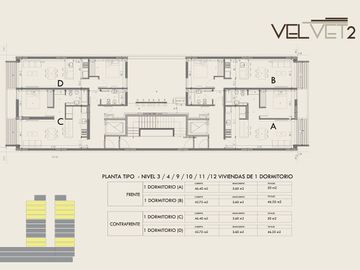 VENTA SEMI-PISO 2D. COCHERA VELVET ll