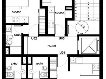 Monoambiente a ESTRENAR c/balcón  en VENTA CENTRO de Rosario, Corrientes al 1300