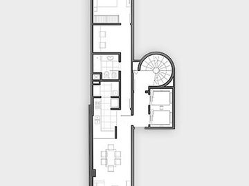 Dpto en VENTA Pje. Peatonal Tarrico (Rioja al 500)Barrio Martin-Rosario Santa Fe