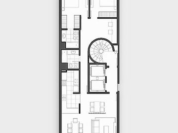 EN VENTA Departamento 2 dorm c/ balcon Rioja 500 - Martin, Rosario