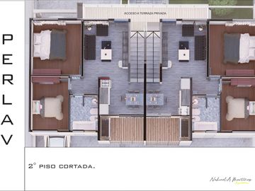 Departamento en venta de 2 dormitorios c/ cochera en San Bernardo