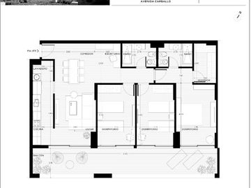 Departamento en venta de 3 dormitorios c/ cochera en Puerto Norte
