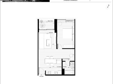 Departamento en venta de 3 dormitorios c/ cochera en Puerto Norte
