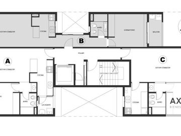 Departamento en venta de 1 dormitorio en La Plata