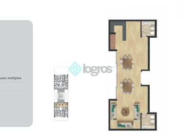 Departamento en venta de 1 dormitorio a estrenar, Macrocentro Salta