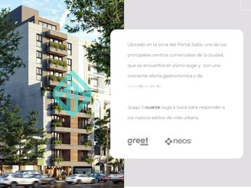 Departamento en pozo FINANCIADO de 3 dormitorios en Macrocentro Salta