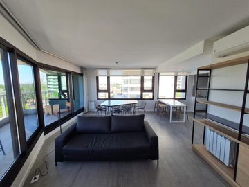 EN VENTA Depto 1 dorm vista al río y balcón- en barrio  Arroyito-Rosario
