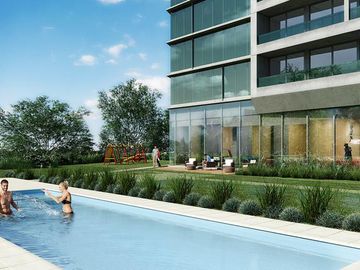 EN VENTA Depto 1 dorm vista al río y balcón- en barrio  Arroyito-Rosario