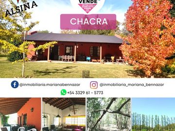CHACRA EN VENTA - BARRIO CERRADO - ALSINA