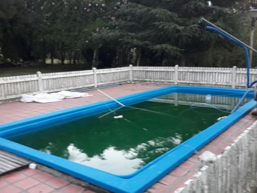 CASA QUINTA EN VENTA (O PERMUTA) EN LA SERRANITA SOBRE LOTE DE 6.540 m2 - KM. 25 DE LA RUTA 226