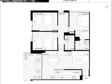 Dpto en VENTA-ANA FUNDAR - 3 dormitorios c/balcón.-Carballo y Avellaneda-Rosario