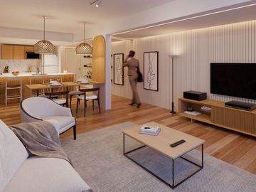 Dpto en VENTA - 3 dorm. c/balcón al FRENTE-A ESTRENAR- Dorrego al 1400- Rosario.