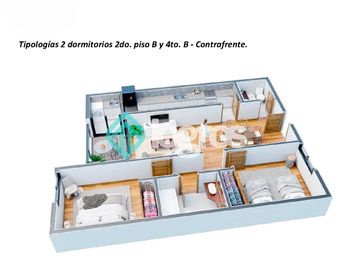 Departamento a estrenar en venta de 2 dormitorios en Salta