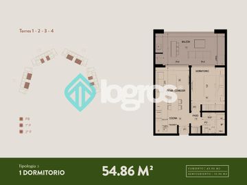 Departamento en venta de 1 dormitorio en Complejo CHAQUIES Cafayate Salta