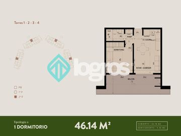 Departamento en venta de 1 dormitorio en Complejo CHAQUIES Cafayate Salta