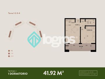 Departamento en venta de 1 dormitorio en Complejo CHAQUIES Cafayate Salta