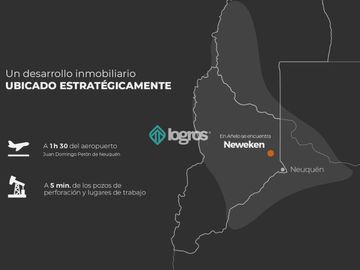 Departamentos en venta en complejo NEWEKEN,  Añelo, Vaca Muerta, Neuquén