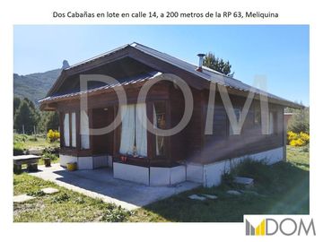 DOM Vende Cabañas OPORTUNIDAD - Meliquina
