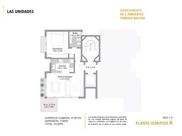 VENTA departamentos semipisos La PerlaMar del Plata 2 ambientes