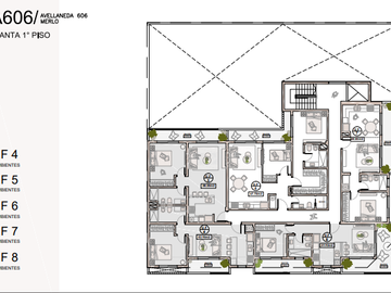 Departamento 3 ambientes a la venta en Merlo