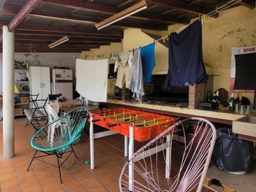 Casa  terreno propio 8,66 x 24,65 mts  3 Ambientes Gran Patio Quincho Parrilla
