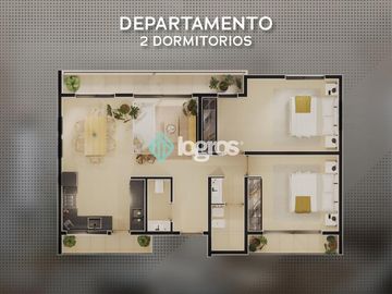 Departamento en venta de 2 dormitorios con cochera en Macrocentro - 2026