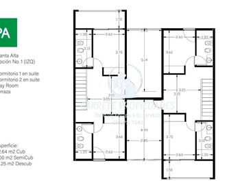 Casa en venta Triplex de 3 dormitorios c/ cochera en Pilar. Springpark.