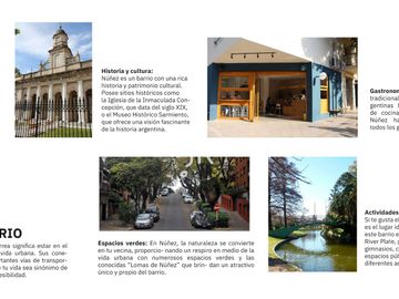 Departamento Monoambiente Venta Núñez
