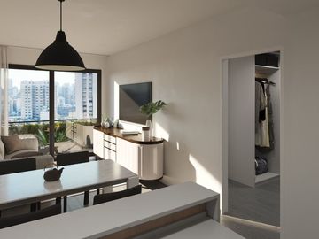 VENTA 2 AMB ENSUITE - BALCON - EN POZO - ALMAGRO