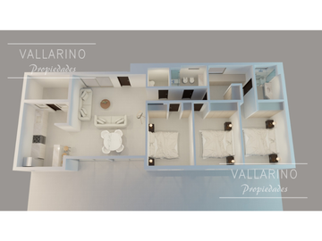 Departamento 3 dormitorios - desde el pozo - Noailles 430, Colón.
