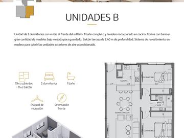 Departamento en venta de 2 dormitorios en Rafaela